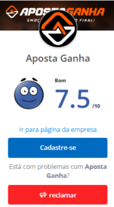 Aposta ganha Reclame Aqui, é seguro apostar na aposta ganha