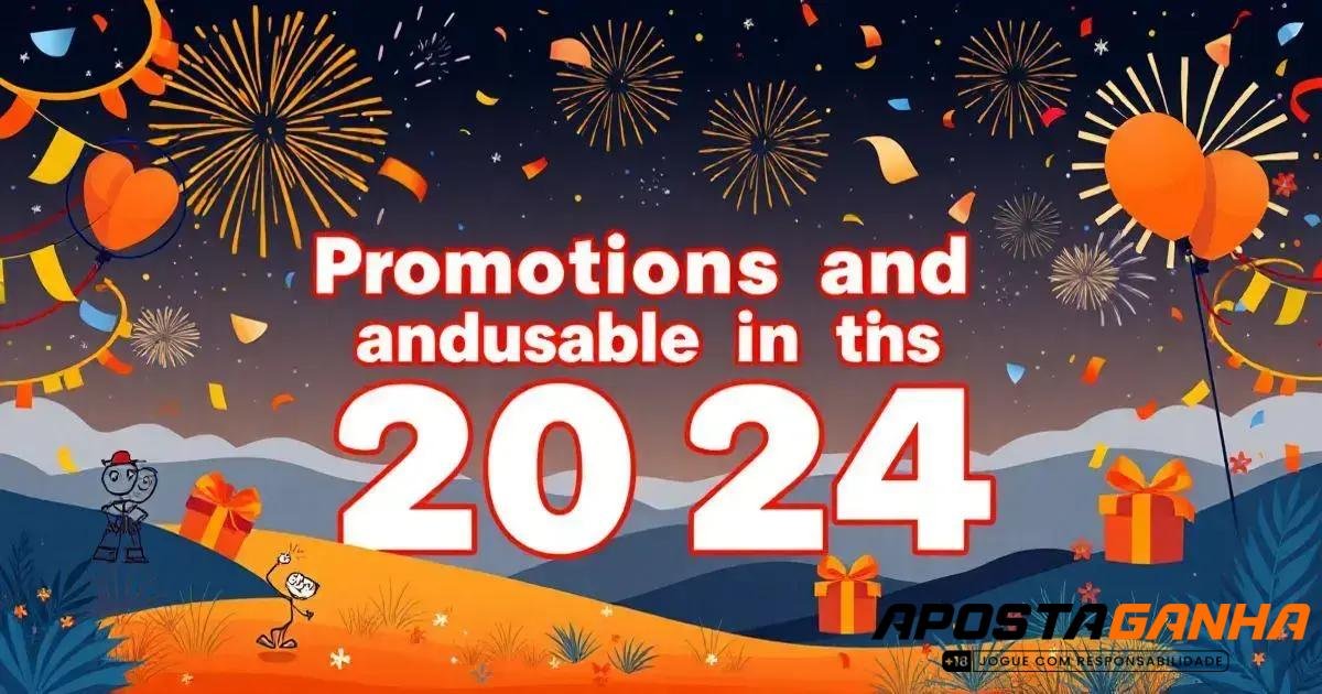 Promoções e bônus disponíveis em 2024